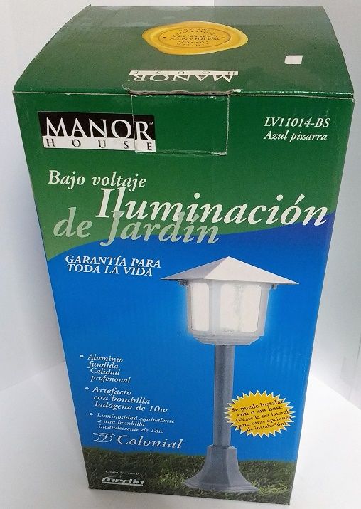 RWES LV11014-BS (Blue Slate) Low Voltage Garden Lighting - COLONIAL - Ready Wholesale Electric Supply and Lighting