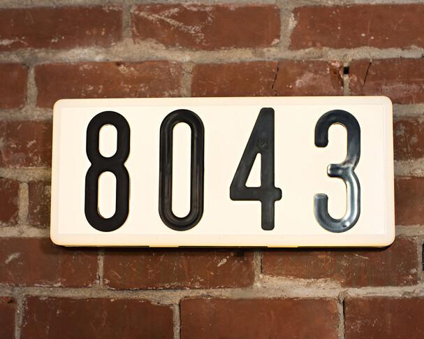 Aero-Lite PLHN6LED - LED Complete Address Sign - 6" numbers - Ready Wholesale Electric Supply and Lighting