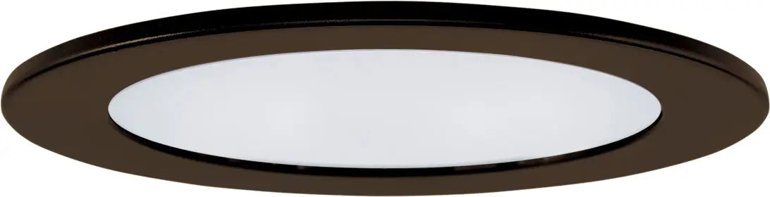 ELCO EL1412BZ 4" Adjustable Shower Trim with Clear Reflector and Frosted Lens Trim - All Bronze - Ready Wholesale Electric Supply and Lighting