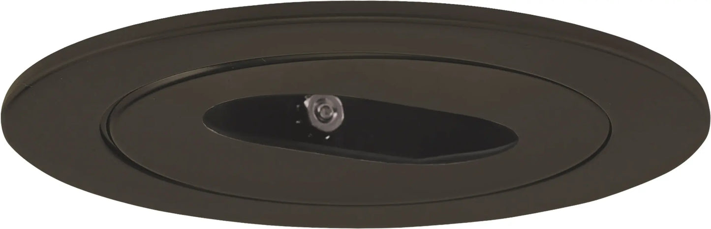 ELCO EL1420BZ 4" Adjustable Slot Spinnable Aperture Trim - All Bronze - Ready Wholesale Electric Supply and Lighting
