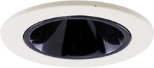 ELCO EL1422B 4" Adjustable Wall Wash Reflector Trim - Black with White Trim - Ready Wholesale Electric Supply and Lighting