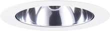 ELCO EL1422C 4" Adjustable Wall Wash Reflector Trim - Clear with White Trim - Ready Wholesale Electric Supply and Lighting