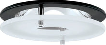 ELCO EL1426B 4" Chrome Reflector with Suspended Frosted Glass Trim - Black Ring - Ready Wholesale Electric Supply and Lighting