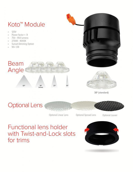 ELCO ELK0724 2400K Koto™ LED Module - Ready Wholesale Electric Supply and Lighting