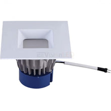EnVisionLED LED-SQ-RES-4-11W-WW-12V - 4" 12V MR16 Square Downlight Retrofit - Ready Wholesale Electric Supply and Lighting
