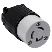 Enerlites 66482-BK - INDUSTRIAL GRADE, 3P15A277V LOCKING CORD CONNECTOR NEMA L7-15P - Ready Wholesale Electric Supply and Lighting