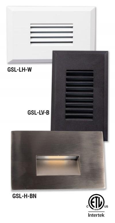 Gsbl Light GM Lighting GSL-H-x 120V LED Step Light – Ready Wholesale Electric ...