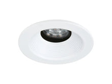 HALO 1441WBWF 4" Conical Baffle, Open, 35 degree Tilt, White Baffle & White Flange - Ready Wholesale Electric Supply and Lighting