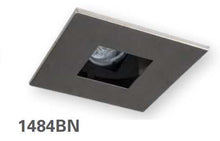 HALO 1484BN 4" Square Pinhole, Open, 35 degree Tilt, Brushed Nickel - Ready Wholesale Electric Supply and Lighting