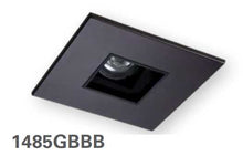 HALO 1485GBBB 4" Square Pinhole with Oculus, Open, 35 degree Tilt, German Bronze with Black Baffle - Ready Wholesale Electric Supply and Lighting