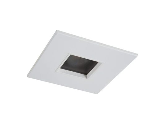 HALO 1487MWWB 4" Square Pinhole, Diffuse Lens, 35 degree Tilt, White Trim & White Baffle - Ready Wholesale Electric Supply and Lighting