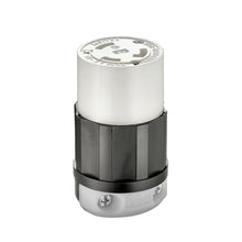 Leviton 2613 - Locking Connector, 30 Amp, 125 Volt, Industrial Grade - Black & White - Ready Wholesale Electric Supply and Lighting