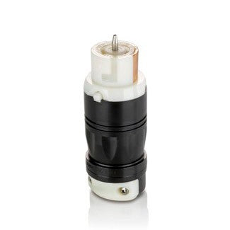 Leviton CS6364C - 50Amp, 125/250V AC, Non-NEMA, 3P, 4W, Black & White ...