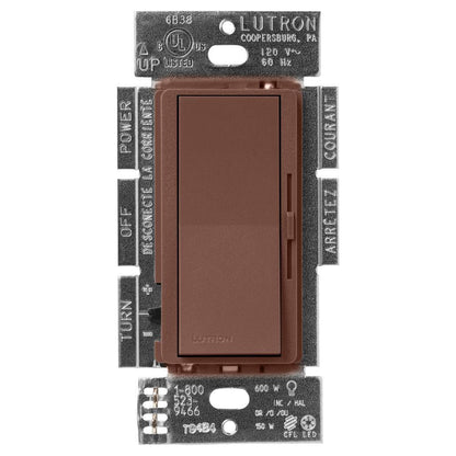 Lutron DVSCFSQ-F Diva (satin) 1.5A, Single Pole/3-Way, 3-Speed, Quiet Fan Control - Ready Wholesale Electric Supply and Lighting