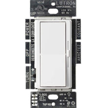 Lutron DVSCLV-603P Diva (gloss) 450W, 3-way, Magnetic Low Voltage Dimmer - Ready Wholesale Electric Supply and Lighting
