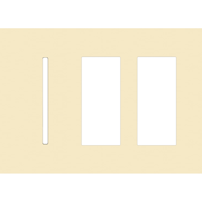 Lutron LWT-GTT New Architectural / Grafik T Wallplate (3 Gang) - Ready Wholesale Electric Supply and Lighting