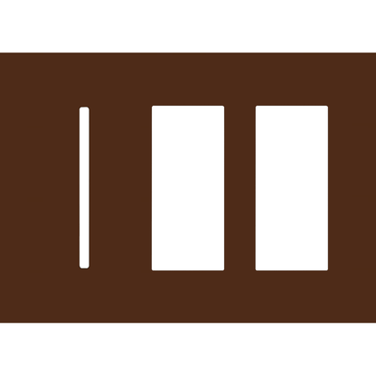 Lutron LWT-GTT New Architectural / Grafik T Wallplate (3 Gang) - Ready Wholesale Electric Supply and Lighting