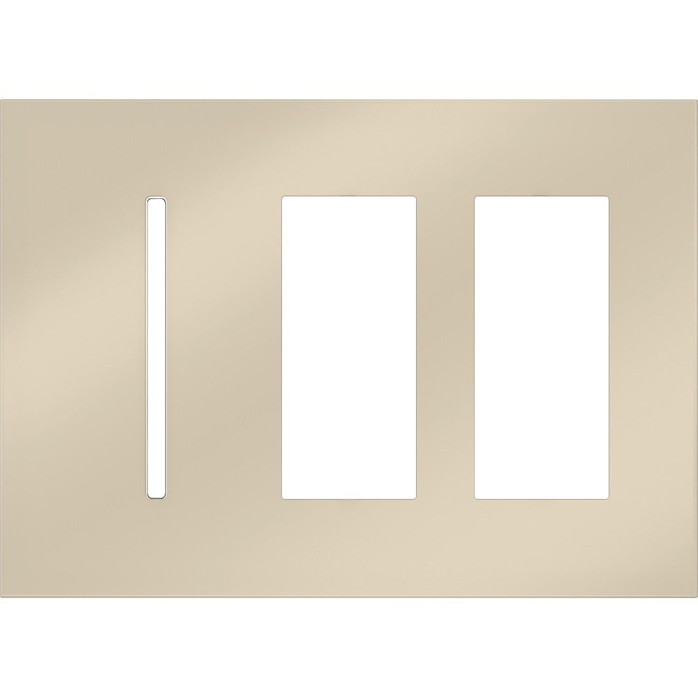 Lutron LWT-GTT New Architectural / Grafik T Wallplate (3 Gang) - Ready Wholesale Electric Supply and Lighting