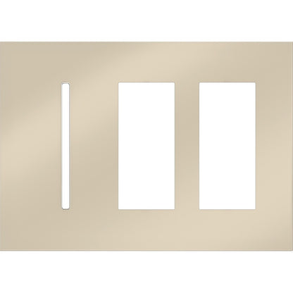 Lutron LWT-GTT New Architectural / Grafik T Wallplate (3 Gang) - Ready Wholesale Electric Supply and Lighting