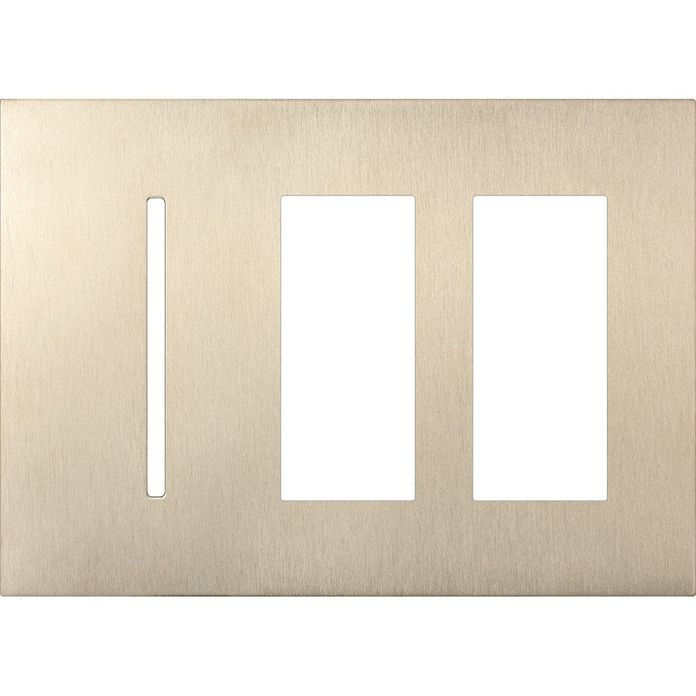 Lutron LWT-GTT New Architectural / Grafik T Wallplate (3 Gang) - Ready Wholesale Electric Supply and Lighting