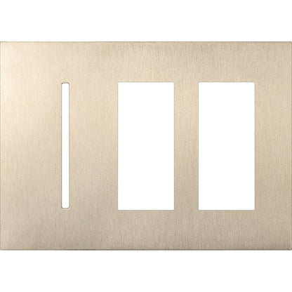 Lutron LWT-GTT New Architectural / Grafik T Wallplate (3 Gang) - Ready Wholesale Electric Supply and Lighting