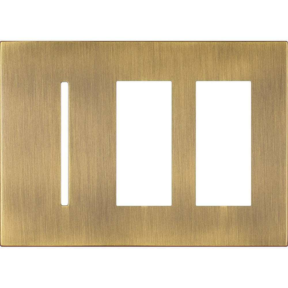 Lutron LWT-GTT New Architectural / Grafik T Wallplate (3 Gang) - Ready Wholesale Electric Supply and Lighting