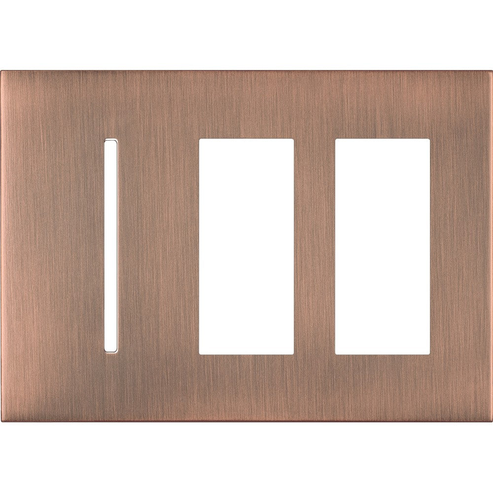 Lutron LWT-GTT New Architectural / Grafik T Wallplate (3 Gang) - Ready Wholesale Electric Supply and Lighting