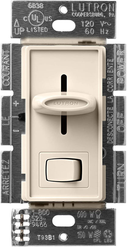 Lutron SLV-603P Skylark 450W, Single Pole, Magnetic Low Voltage, Preset Dimmer - Ready Wholesale Electric Supply and Lighting