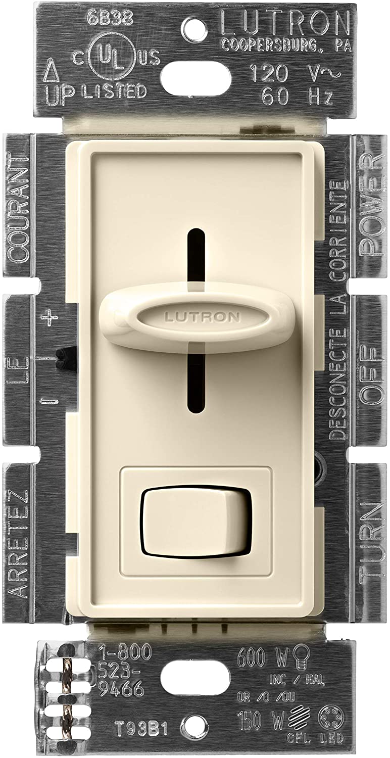 Lutron SLV-603P Skylark 450W, Single Pole, Magnetic Low Voltage, Preset Dimmer - Ready Wholesale Electric Supply and Lighting