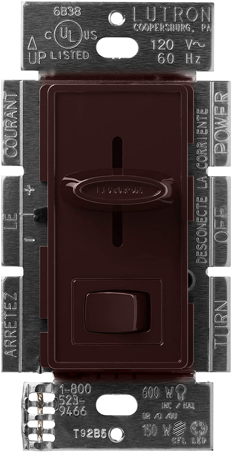 Lutron SLV-603P Skylark 450W, Single Pole, Magnetic Low Voltage, Preset Dimmer - Ready Wholesale Electric Supply and Lighting