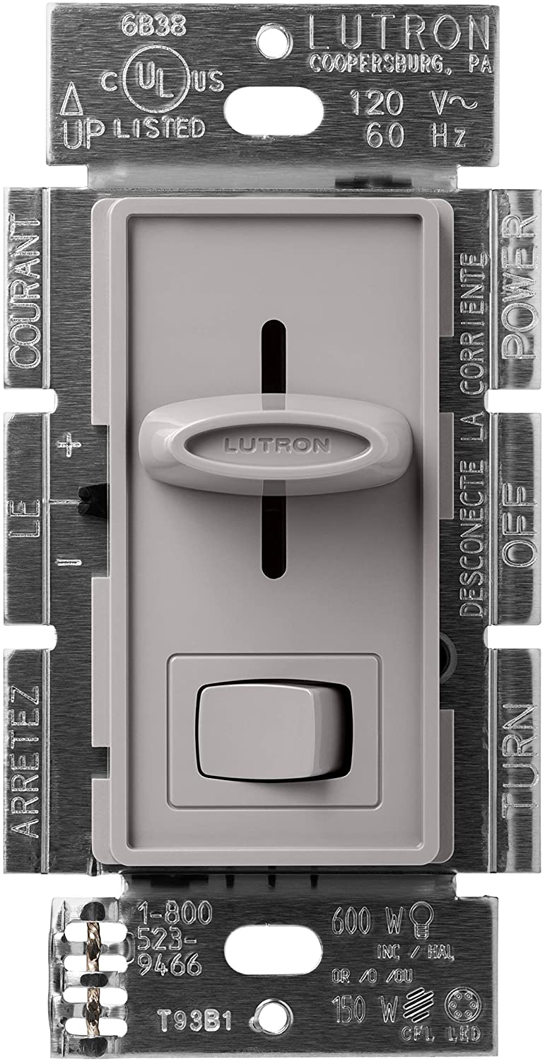 Lutron SLV-603P Skylark 450W, Single Pole, Magnetic Low Voltage, Preset Dimmer - Ready Wholesale Electric Supply and Lighting