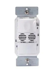 Dual Tech Switch Wattstopper DW-100-24 Dual Tech. Wall Switch Occupancy Sensor, 24V ...